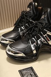 Louis Vuitton Archlight Trainer Black Silver - 2