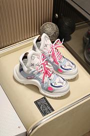 Louis Vuitton Archlight Trainer Blue Pink - 2