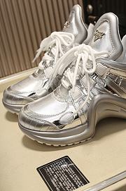 Louis Vuitton Archlight Trainer White Silver - 3
