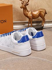 Louis Vuitton Luxembourg Sneaker Blue Shoeslace - 5