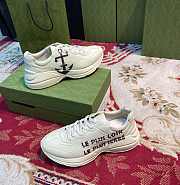 Gucci Rhyton Anchor Leather Sneaker - 3