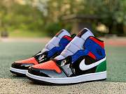Air Jordan 1 Mid Multi Patent CV5276-001 - 1