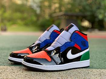 Air Jordan 1 Mid Multi Patent CV5276-001