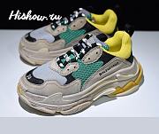 Balenciaga Triple S Beige Green Yellow 516440W09O27070 - 2