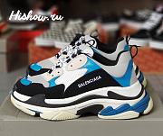 Balenciaga Triple S Black Blue 536737W09OH1007 - 1