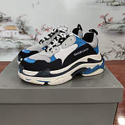 Balenciaga Triple S Black Blue 536737W09OH1007 - 5