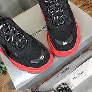 Balenciaga Triple S Black Red Sole 536737W2FZ11060 - 2