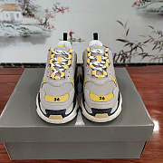 Balenciaga Triple S Grey Yellow Black 536737W09OH7074 - 5