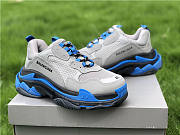 Balenciaga Triple S Clear Sole Ash Royal 536737 W06N1 9018 - 6