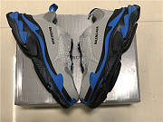 Balenciaga Triple S Clear Sole Ash Royal 536737 W06N1 9018 - 5