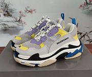 Balenciaga Triple S Purple Yellow Blue 524039 W09O M9465 - 1