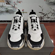 Balenciaga Triple S White Black 536737 W09OM 9058 - 6