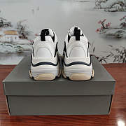 Balenciaga Triple S White Black 536737 W09OM 9058 - 3
