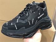 Balenciaga Triple S Black Logo 524039 W2FA1 1090 - 6
