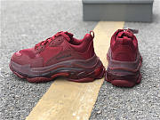 Balenciaga Triple S Burgundy Red 541624 W0901 6016 - 5