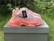 Balenciaga Triple S Clear Sole Peach - 2