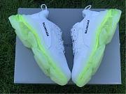 Balenciaga Triple S Clear Sole White Fluo Yellow 544351W2FR19073 - 3