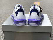 Balenciaga Triple S Clear Sole White Purple - 5