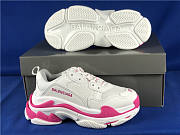 Balenciaga Triple S Fluo Pink White 524039W2CA35390 - 2