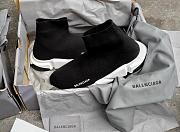 Balenciaga Speed Trainer Black White 2019 525712-W05G0-1000 - 6
