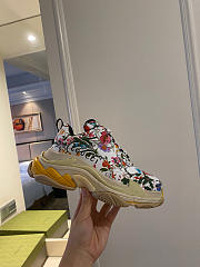 Gucci x Balenciaga The Hacker Project Triple S Flora Print 677195UL110 8461 - 4