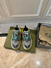 Gucci x Balenciaga The Hacker Project Triple S Beige Green Yellow