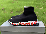 Balenciaga Graffiti Speed Red Sole 605972W05GE1095 - 1
