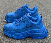 Balenciaga Triple S Blue Logo - 1