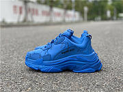 Balenciaga Triple S Blue Logo - 6