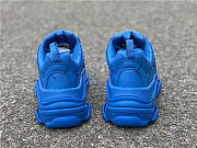Balenciaga Triple S Blue Logo - 5