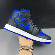 Air Jordan 1 Mid Royal 554724-068 - 6