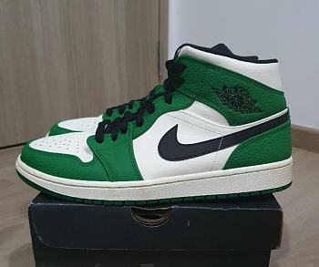 Air Jordan 1 Mid Pine Green 852542-301