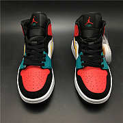 Air Jordan 1 Mid Bred Multi-Color 554724-125 - 2
