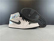 Air Jordan 1 Mid Dirty Powder Iridescent BQ6472-602 - 3