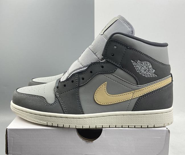 Air Jordan 1 Mid Grey Onyx (W) BQ6472-020 - 1
