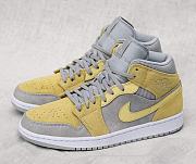 Air Jordan 1 Mid Mixed Textures Yellow DA4666-001 - 1