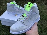 Air Jordan 1 Mid Vast Grey Ghost Green CV3018-001 - 6