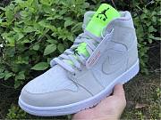 Air Jordan 1 Mid Vast Grey Ghost Green CV3018-001 - 3