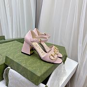 Gucci Women's Sandal with Horsebit Pink - 3