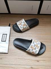 Gucci Black Jerry Slide Sandals - 6