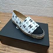 Chanel Slip On Sneakers White CG Icon - 6