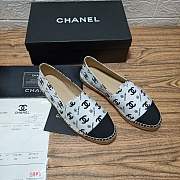 Chanel Slip On Sneakers White CG Icon - 4