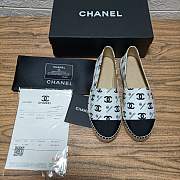 Chanel Slip On Sneakers White CG Icon - 3