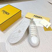 Fendi Sneaker White Patent - 5
