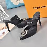 Louis Vuitton Mansion SL.Back Pump Black - 3