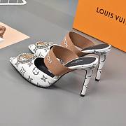 Louis Vuitton Mansion SL.Back Pump LV White - 6