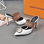 Louis Vuitton Mansion SL.Back Pump White - 6