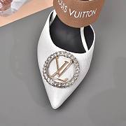Louis Vuitton Mansion SL.Back Pump White - 5