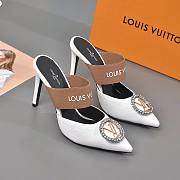 Louis Vuitton Mansion SL.Back Pump White - 3