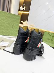 Gucci Women's Ankle Boot with Interlocking G Black 663594 DTNE0 1080 - 2
